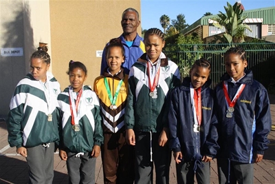 Jong atlete presteer